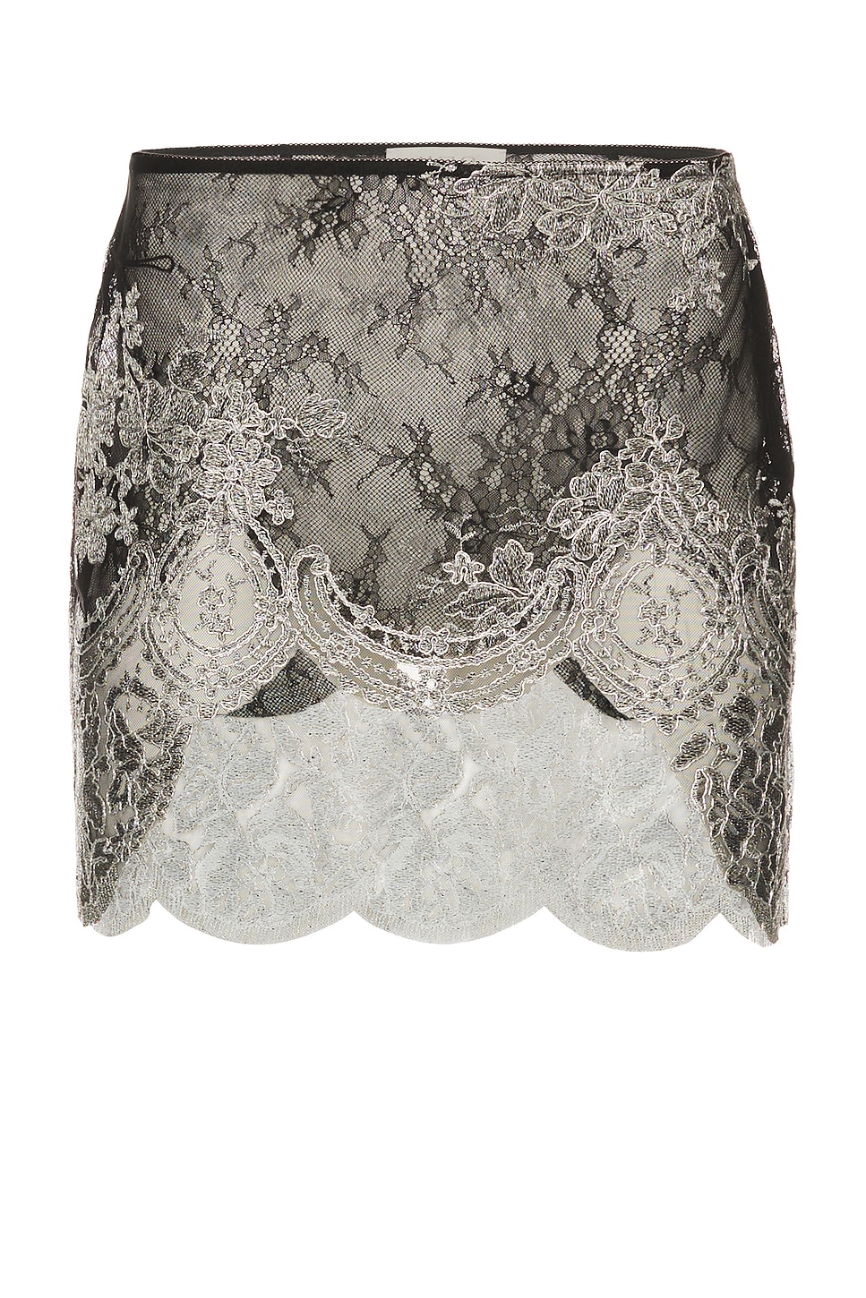 HAELO Metallic Lace Miniskirt | Thumbnail 7