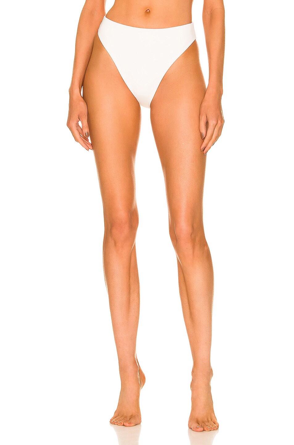Image 1 of HAIGHT. Mah Hotpant Bikini Bottom in Off White