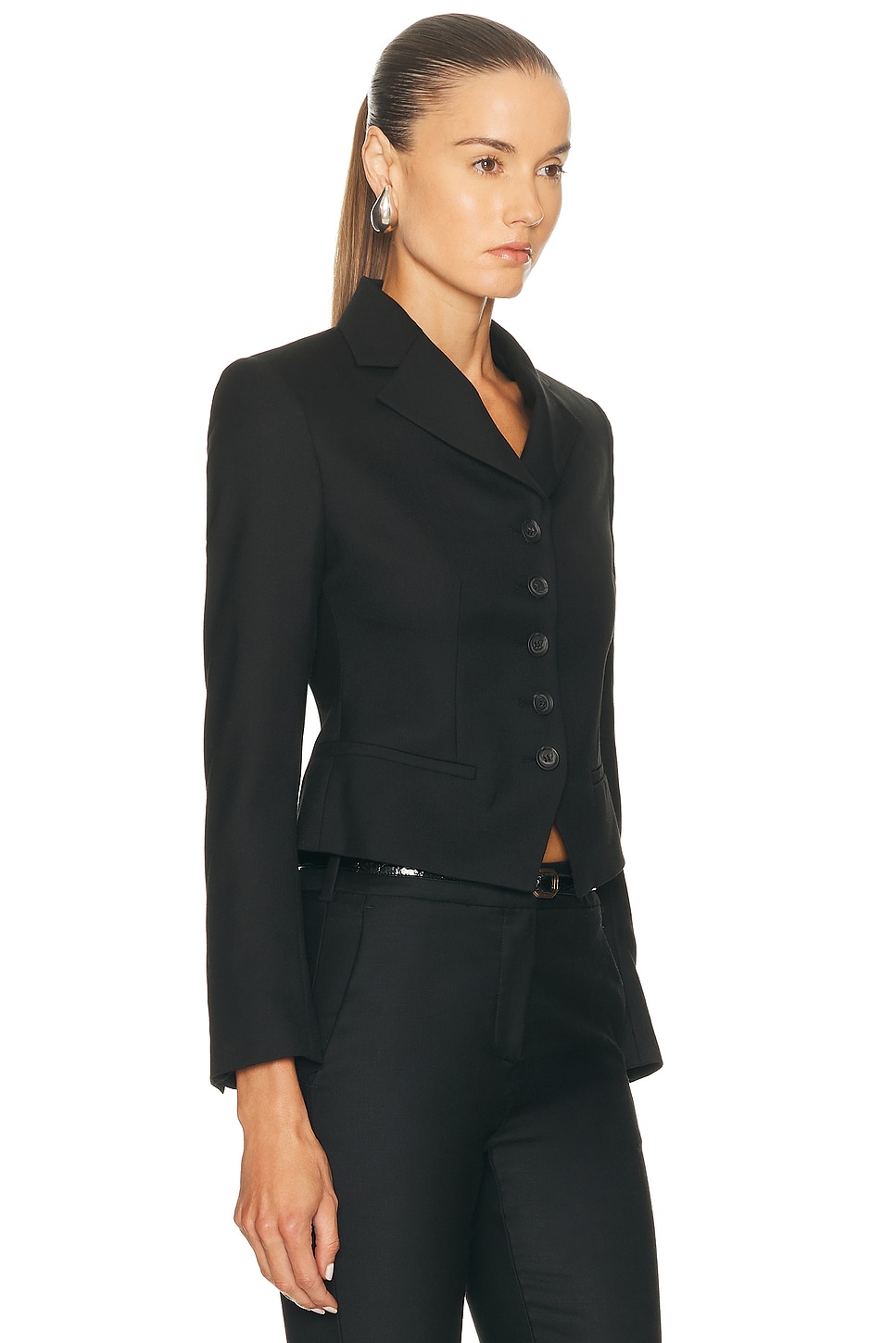 House Of Dagmar Tailored Blazer In Black