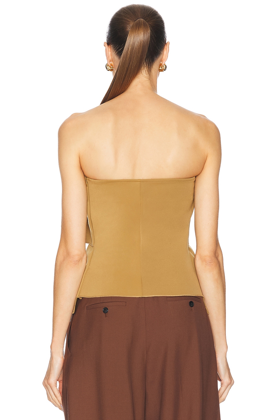 House of Dagmar Sculpted Tube Top