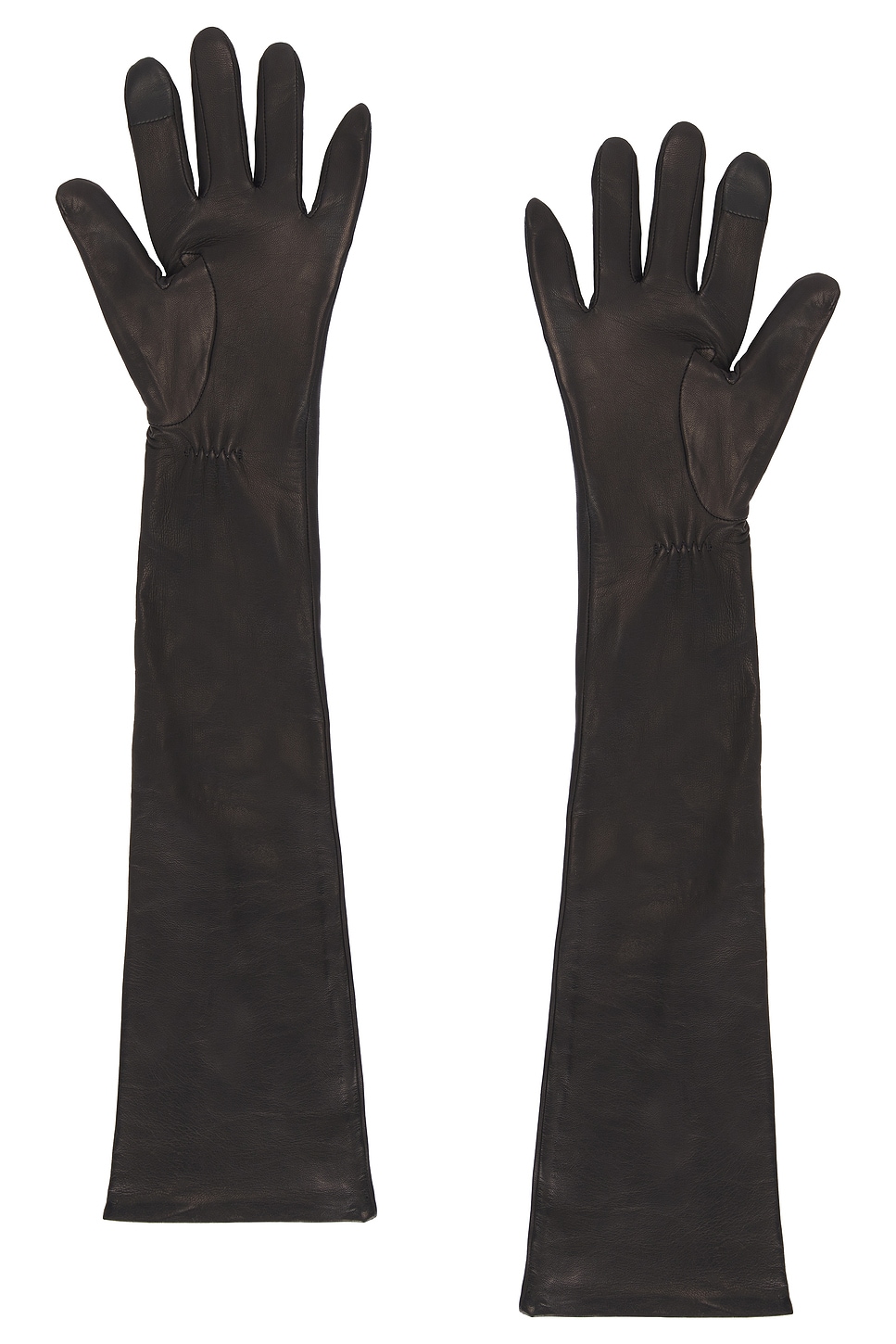 Handsome Stockholm Essentials Extra Long Gloves In Black