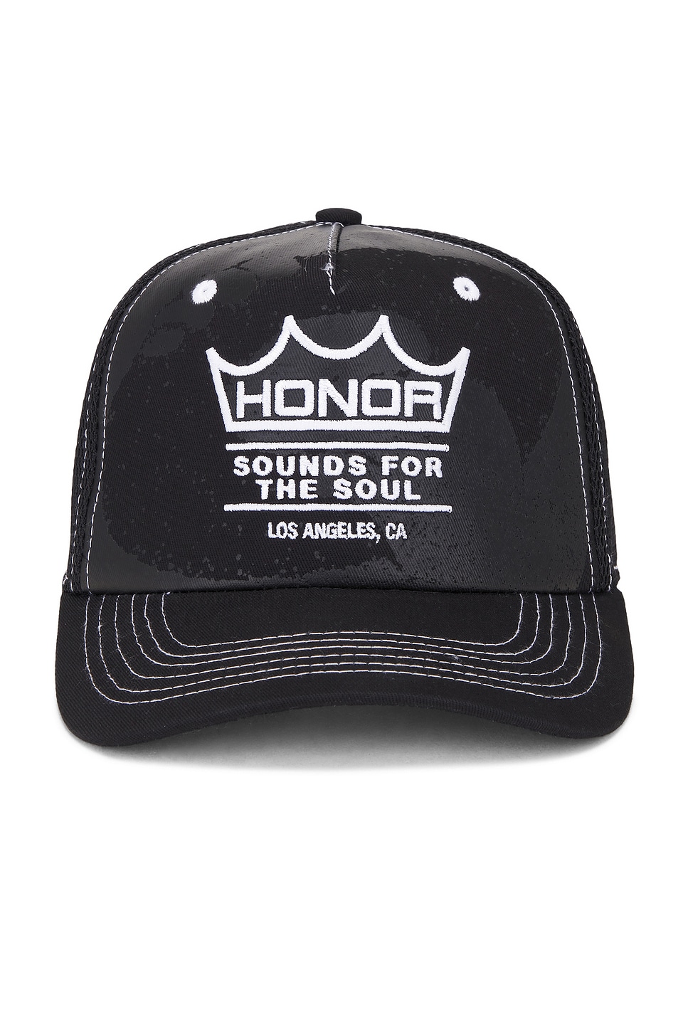 Sounds For The Soul Trucker Hat in Black