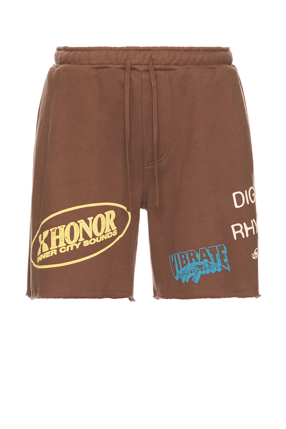 Shop Honor The Gift Studio Terry Short In Brown