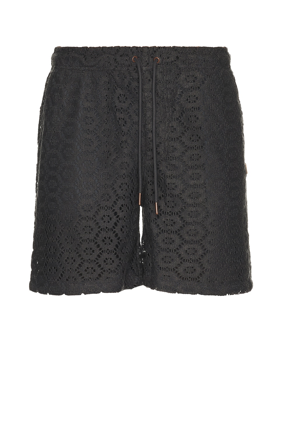Image 1 of Honor The Gift Crochet Shorts in Black