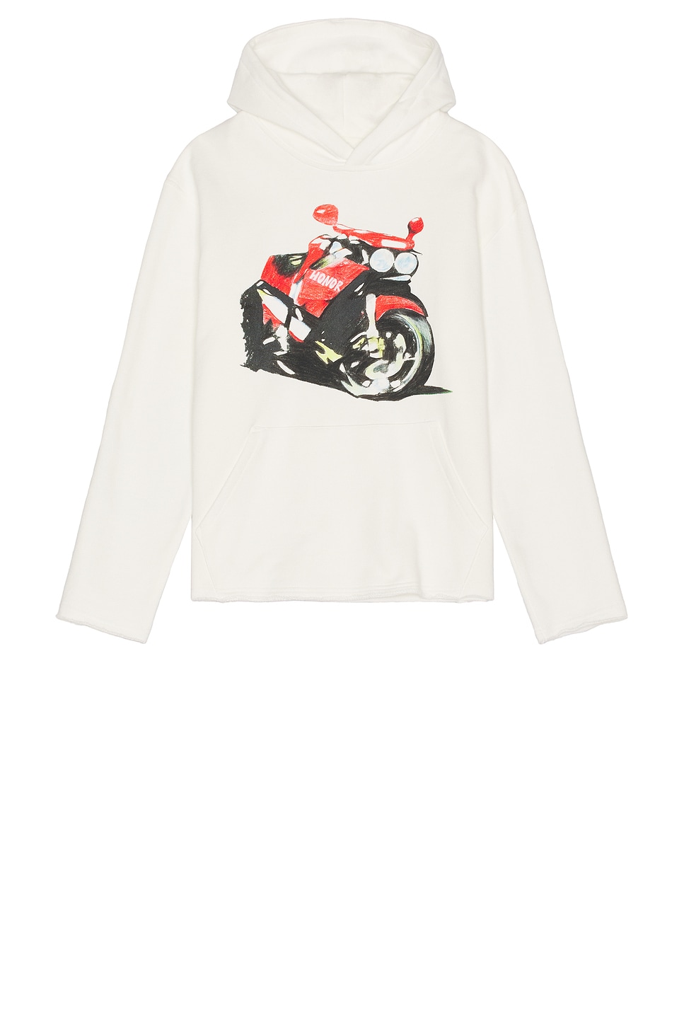 Speedbike Hoodie in White