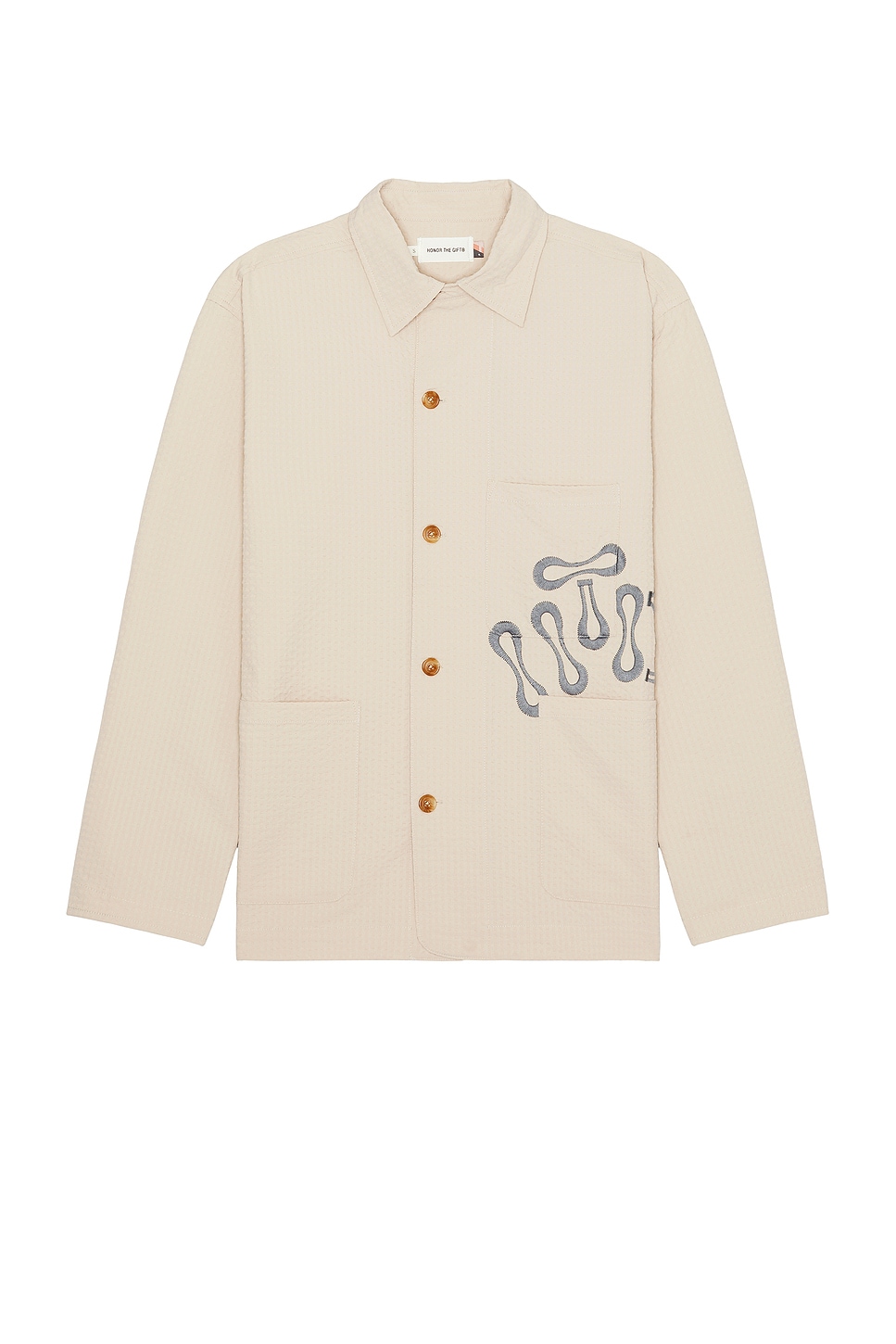 Image 1 of Honor The Gift Light Jacket in Tan