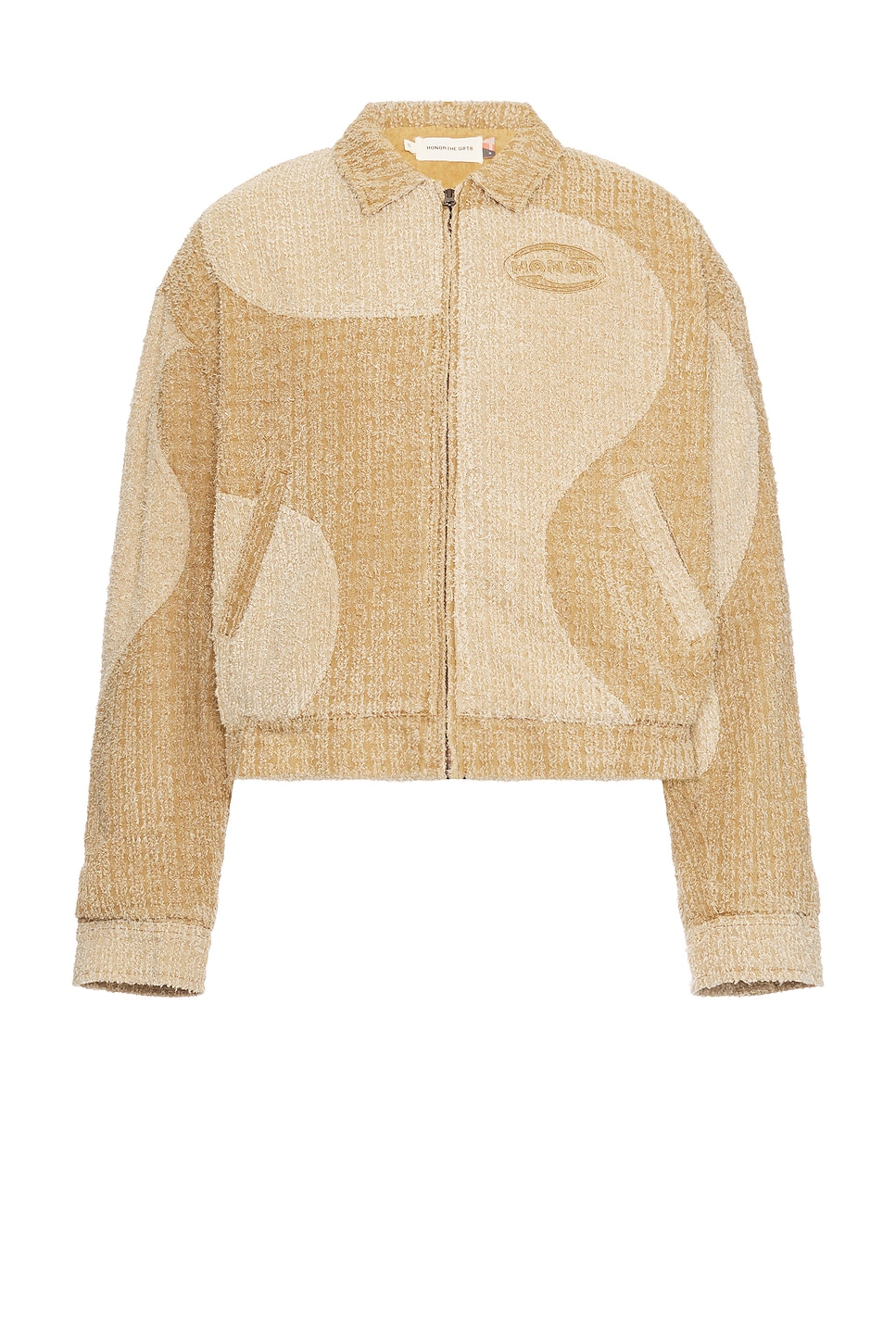 Image 1 of Honor The Gift Groove Panel Jacket in Tan