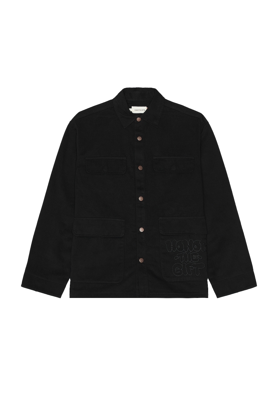 Image 1 of Honor The Gift Amp'd Chore Jacket in Black