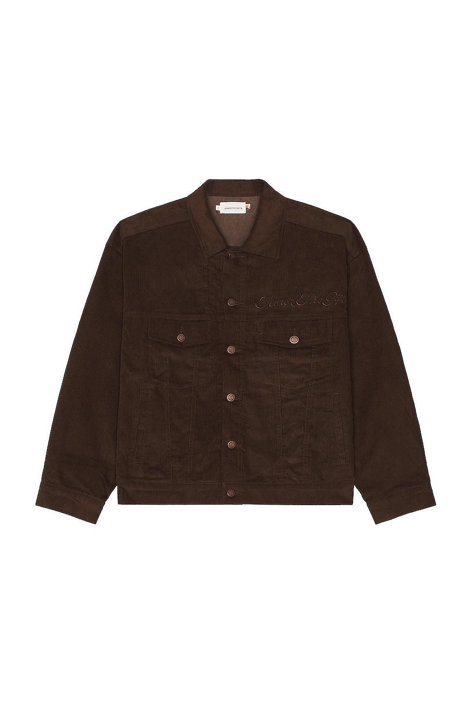 Image 1 of Honor The Gift Trucker Jacket in Brown