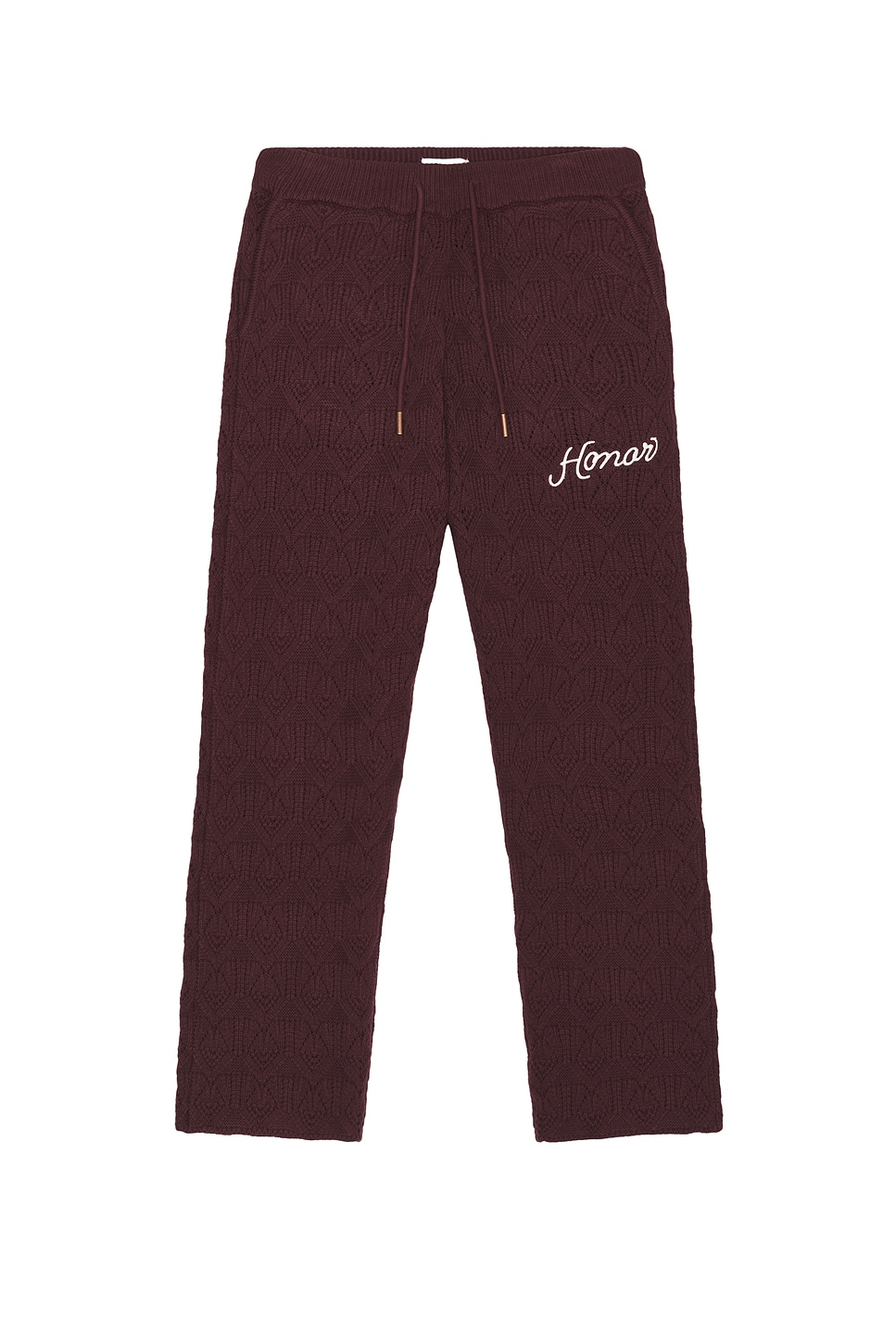 Image 1 of Honor The Gift Cable Knit Pant in Berry