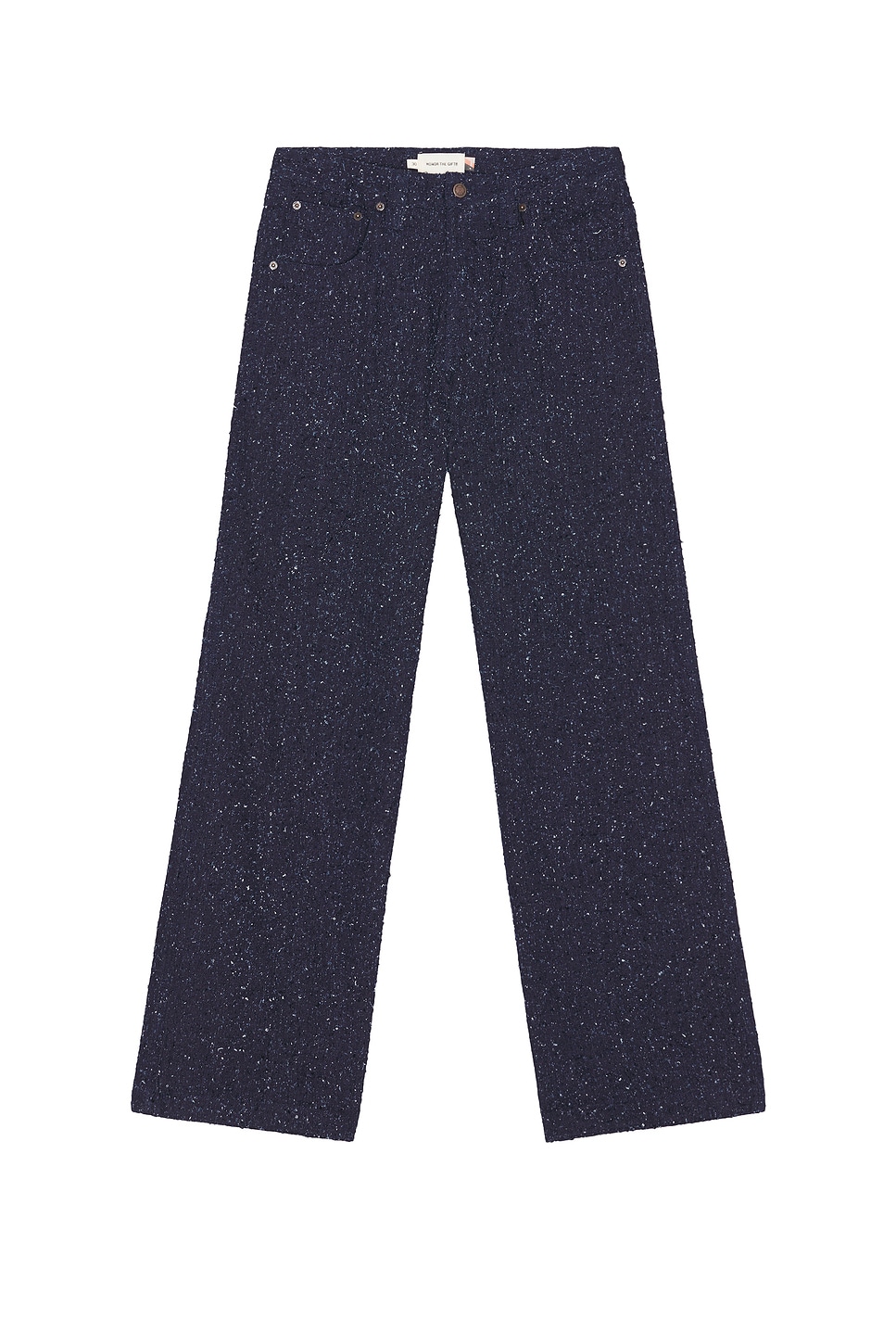Image 1 of Honor The Gift Nep Yarn Wide Leg Pant in Blue