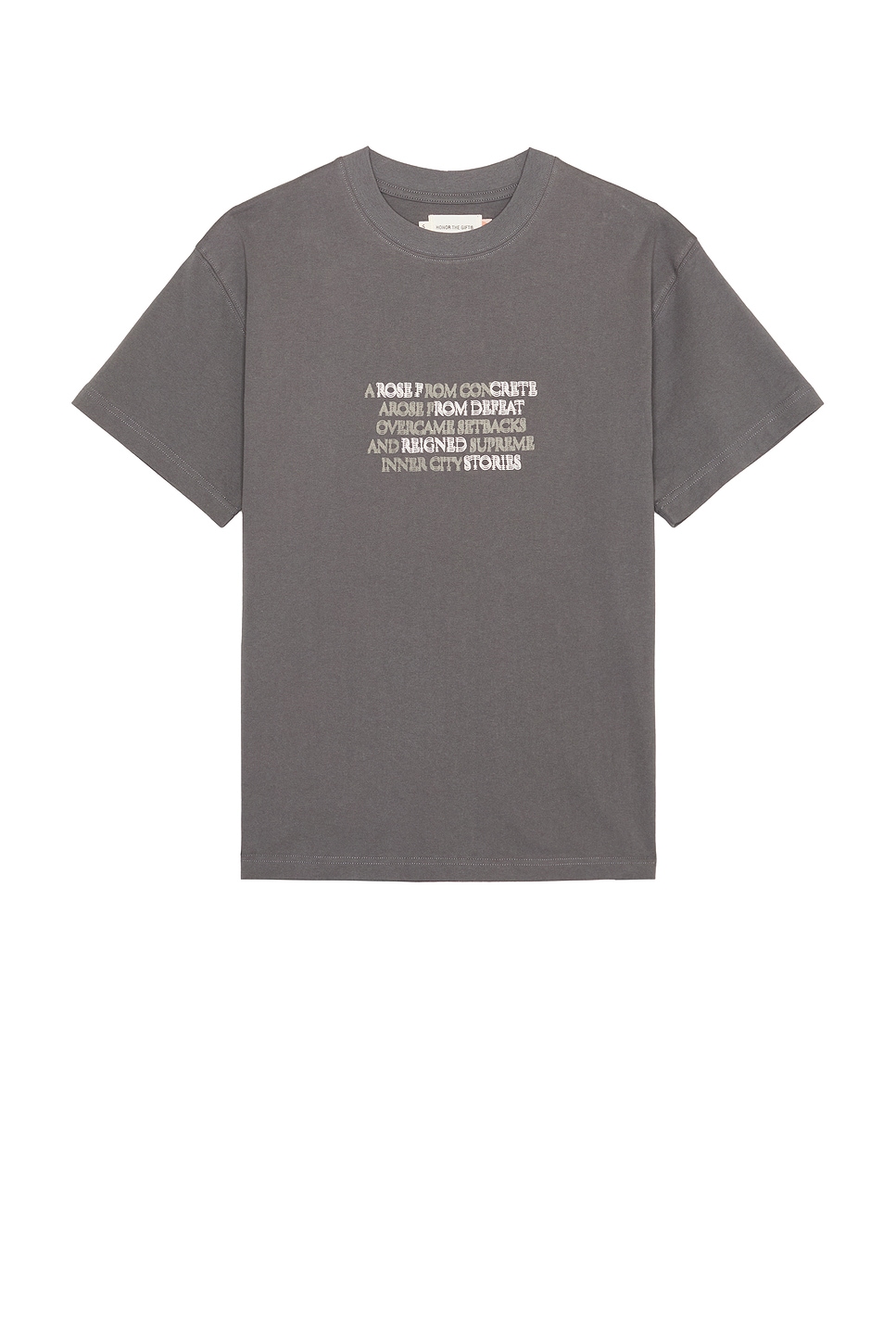 Shop Honor The Gift Rose Htg T-shirt In Grey