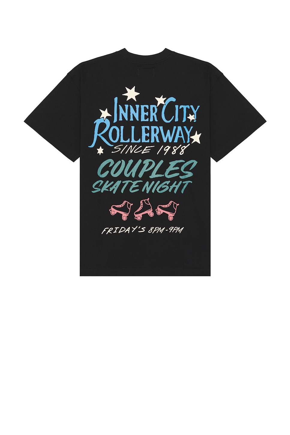 Image 1 of Honor The Gift Roller Rink T-Shirt in Black