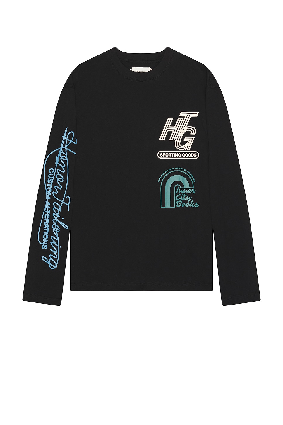 Image 1 of Honor The Gift Mall Long Sleeve T-Shirt in Black