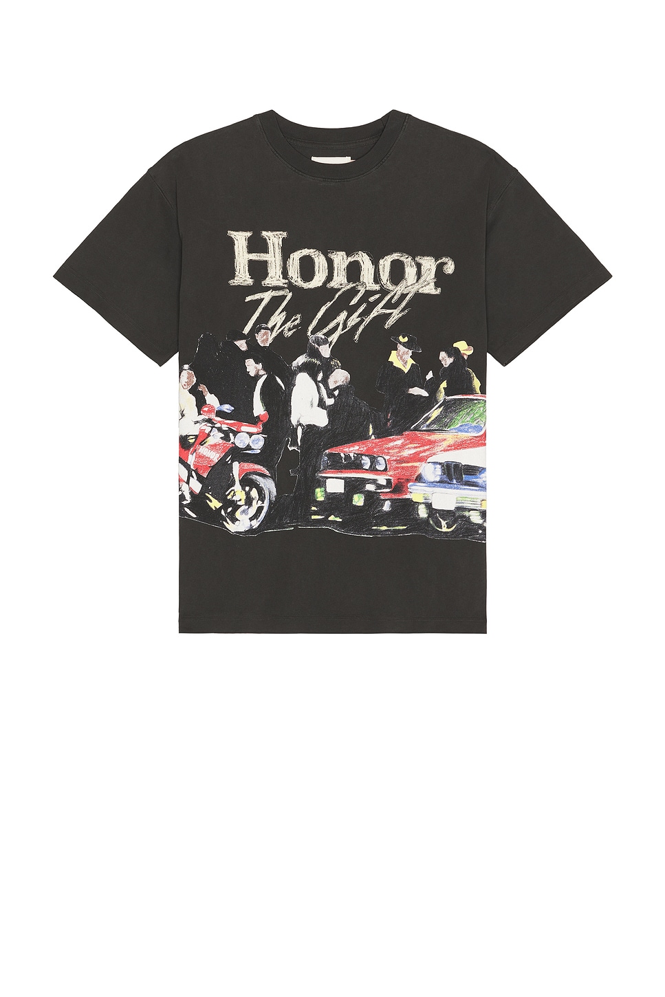 Image 1 of Honor The Gift Shift Tee in Black