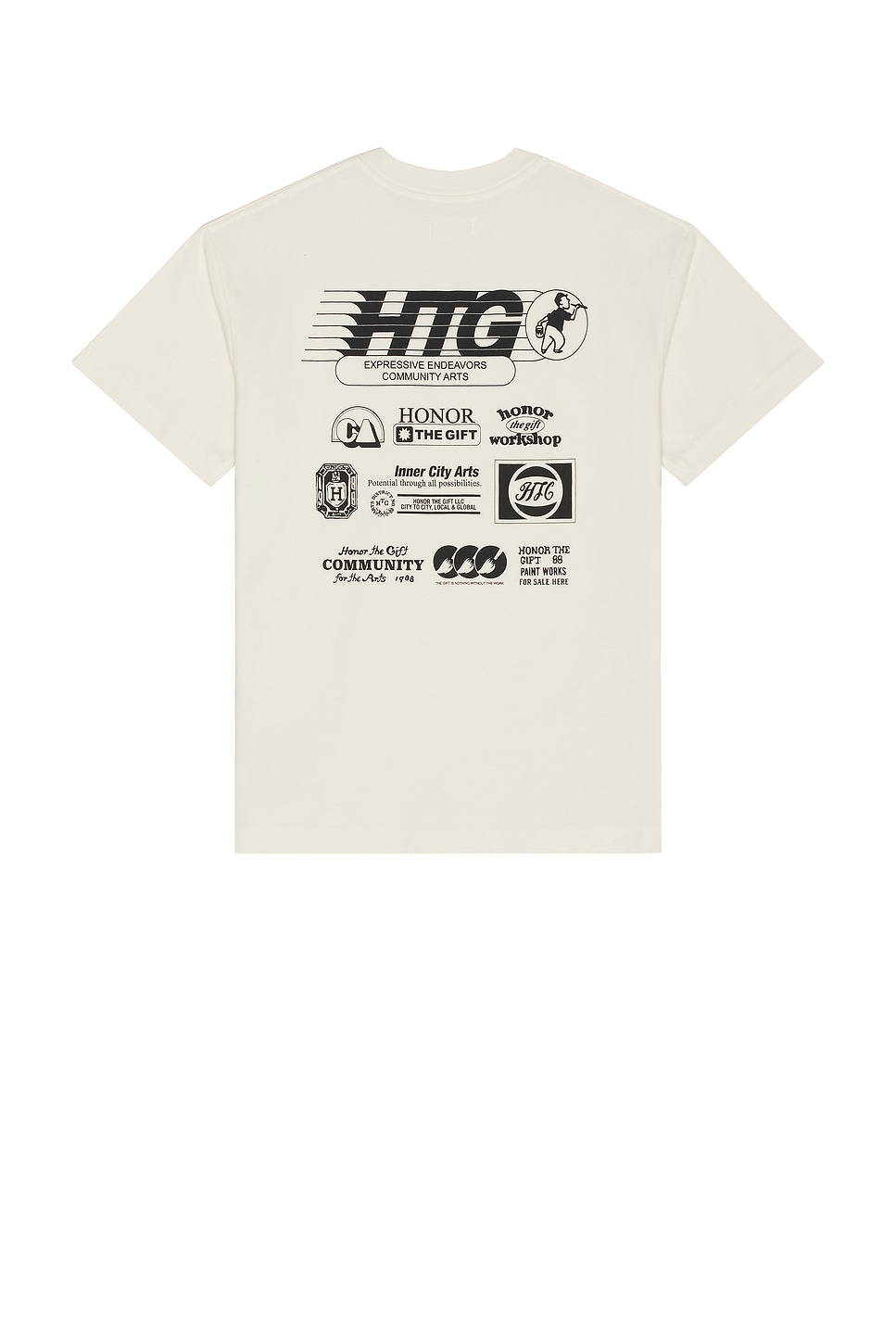Image 1 of Honor The Gift Paint Works Tee in Bone