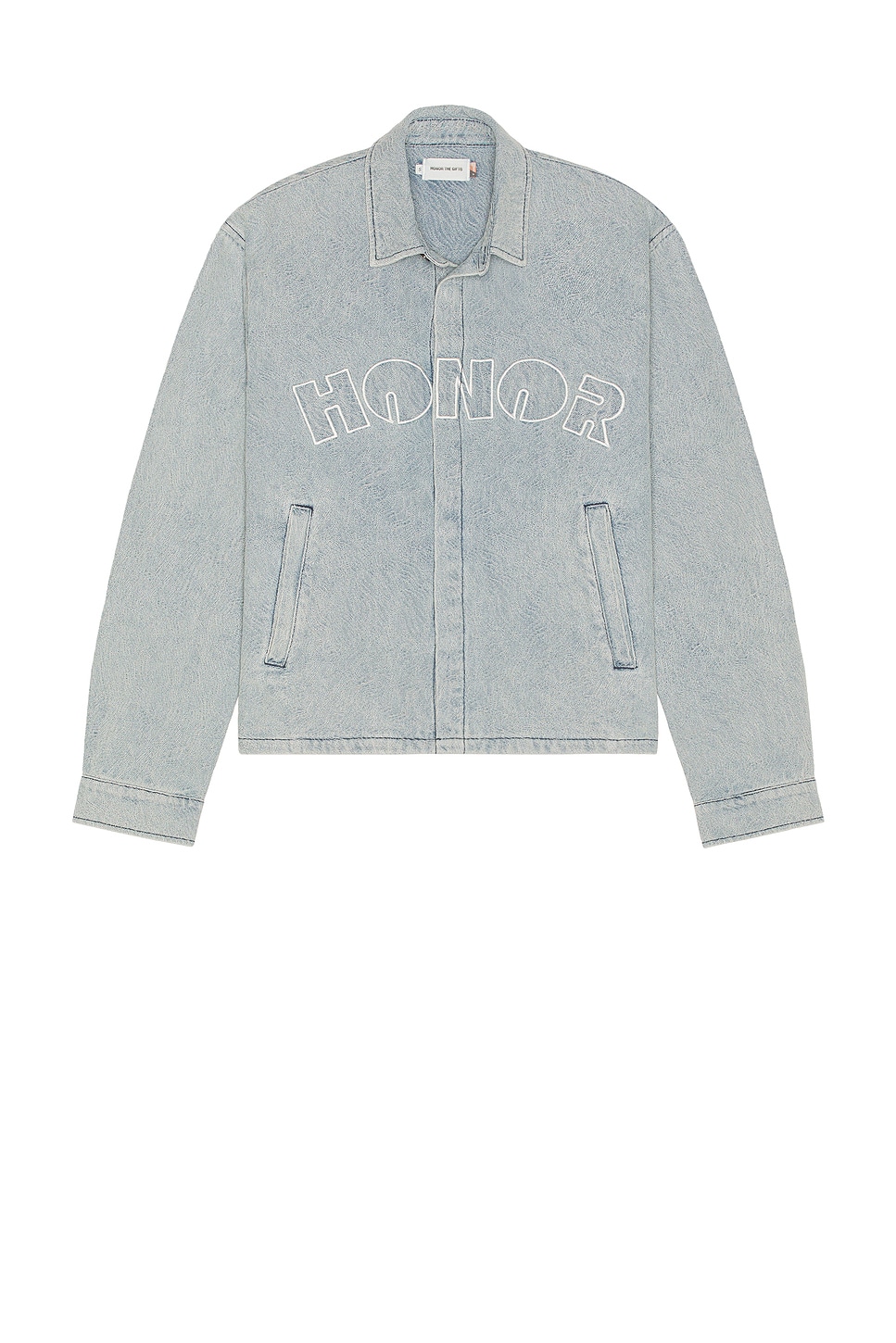 Image 1 of Honor The Gift Indigo Cover Shirt in Light Indigo