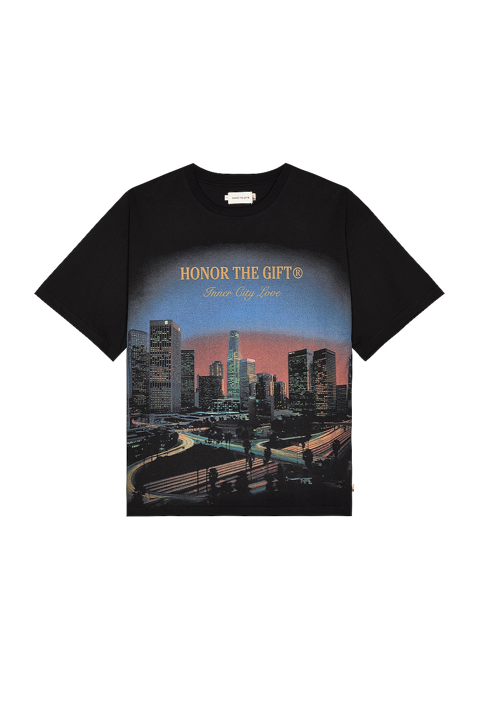 Image 1 of Honor The Gift Nightshift Tee in Black