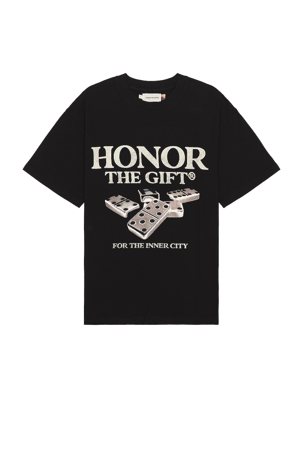 Image 1 of Honor The Gift Dominos Tee in Black