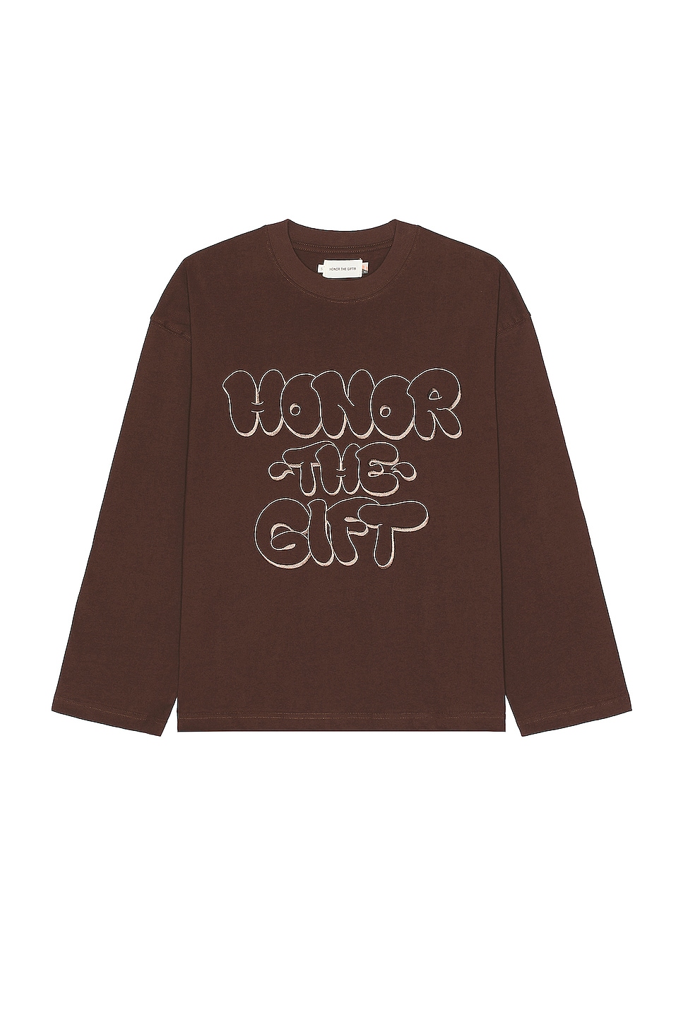 Image 1 of Honor The Gift Amp'd Up Tee in Brown