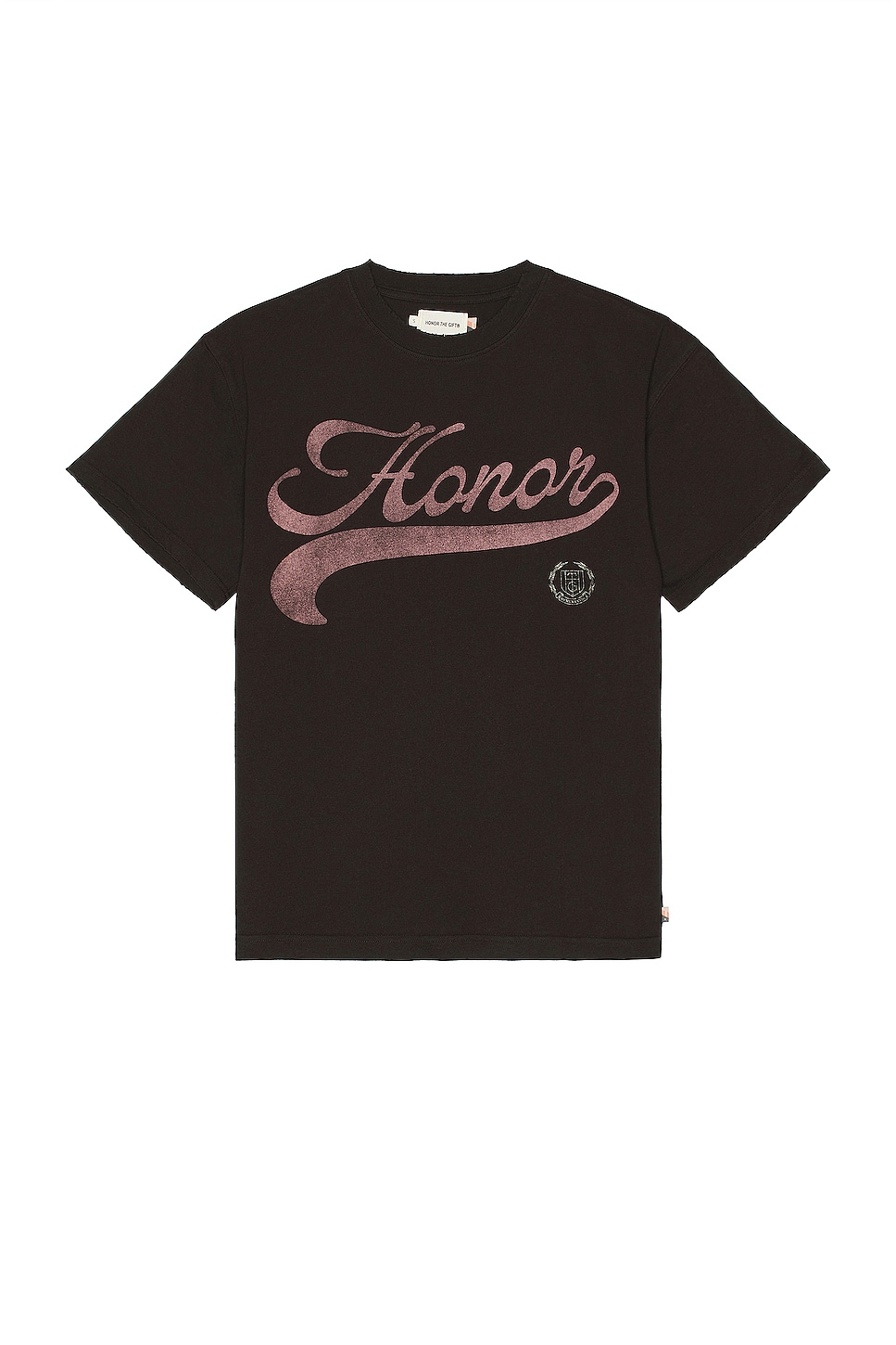 Image 1 of Honor The Gift Holiday Script Short Sleeve in Black