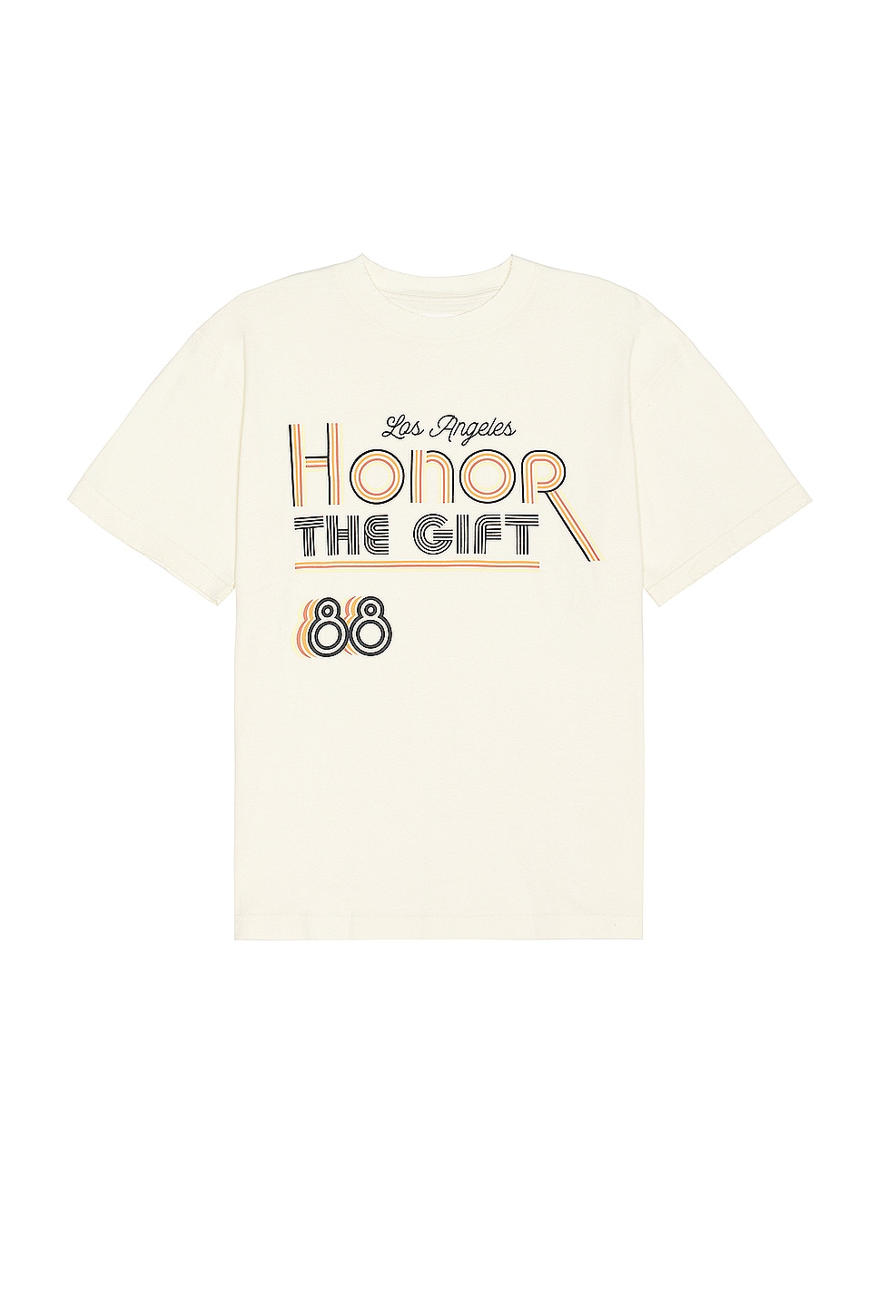 A-spring Retro Honor Tee in Nude