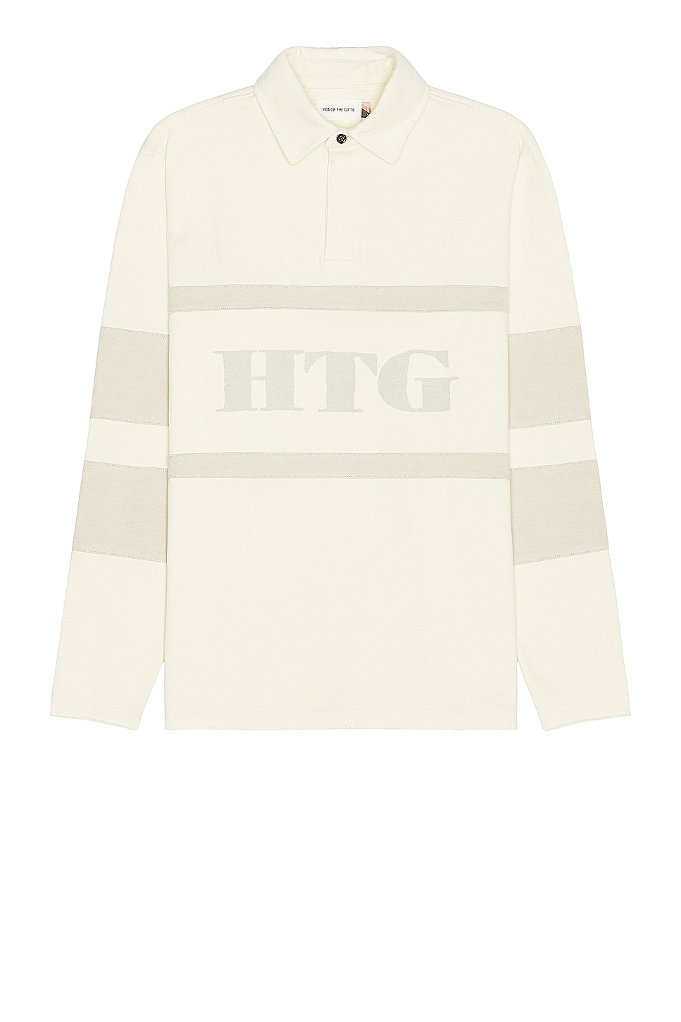A-spring Oversized Rugby in Cream