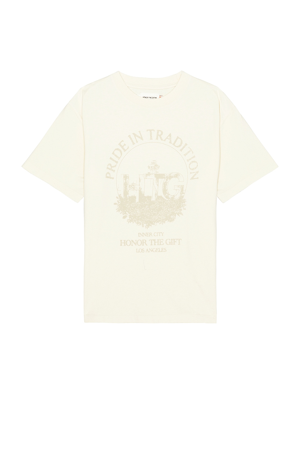 Pride in Tradition Short Sleeve Tee in Cream