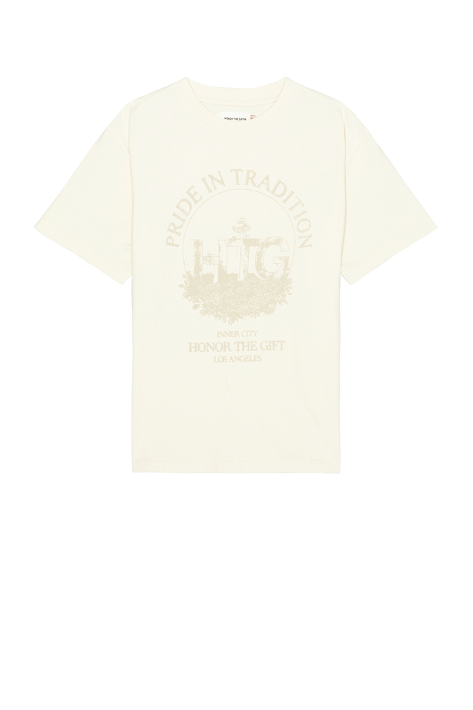 Pride in Tradition Short Sleeve Tee in Cream