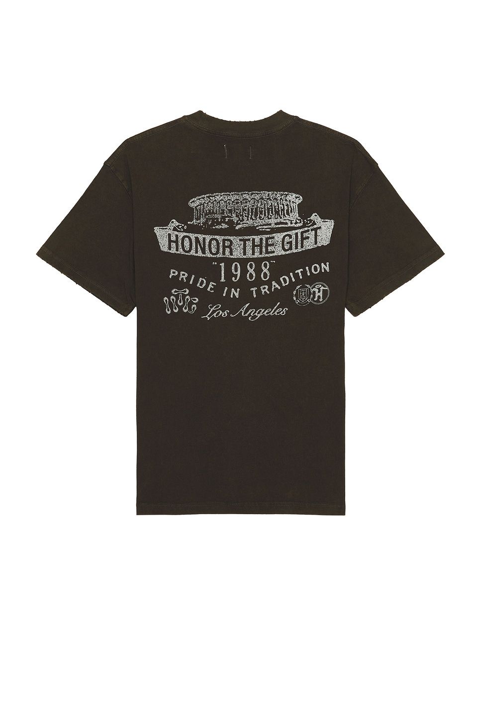 Image 1 of Honor The Gift Forum Short Sleeve Tee in Black