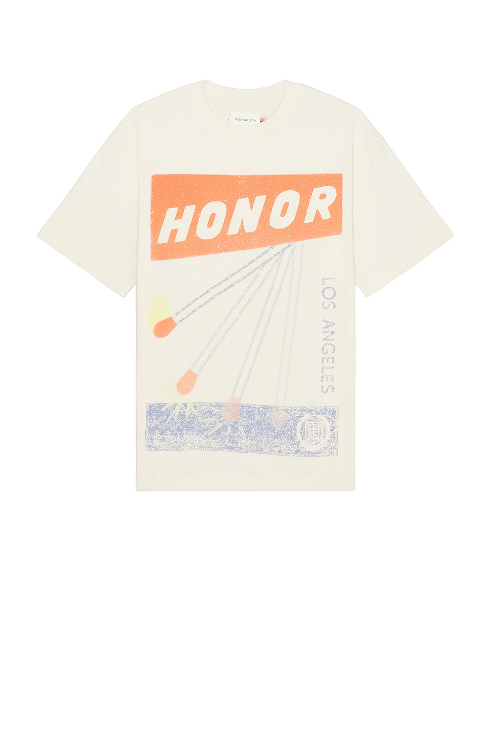 Image 1 of Honor The Gift Match Box Short Sleeve Shirt in White