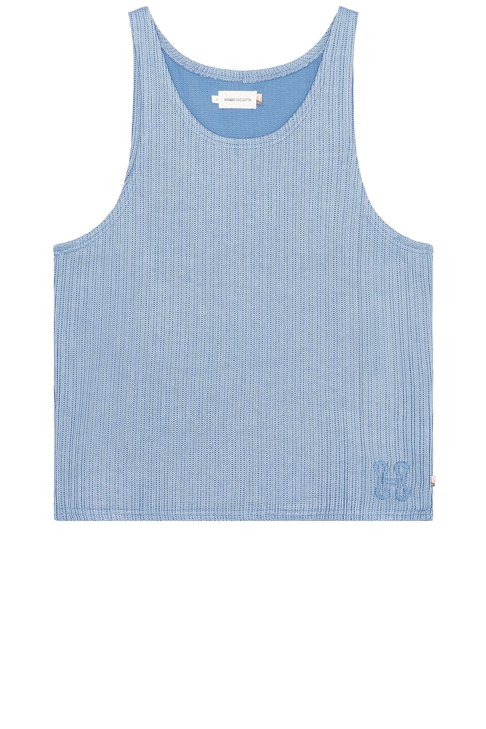 Image 1 of Honor The Gift Knit Tank Top in Blue