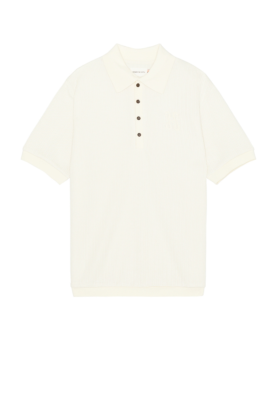 Image 1 of Honor The Gift Knit Polo in Bone