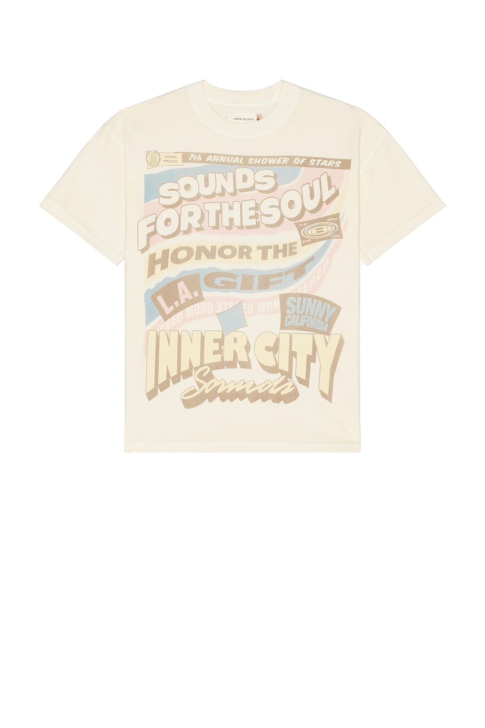 Shop Honor The Gift Sounds For The Soul Tee In Cream