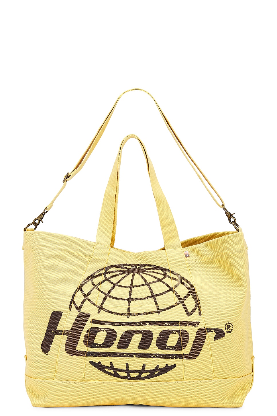 Shop Honor The Gift Spotlight H Oversized Tote In Yellow