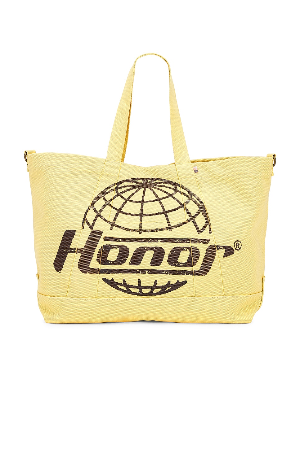 Shop Honor The Gift Spotlight H Oversized Tote In Yellow