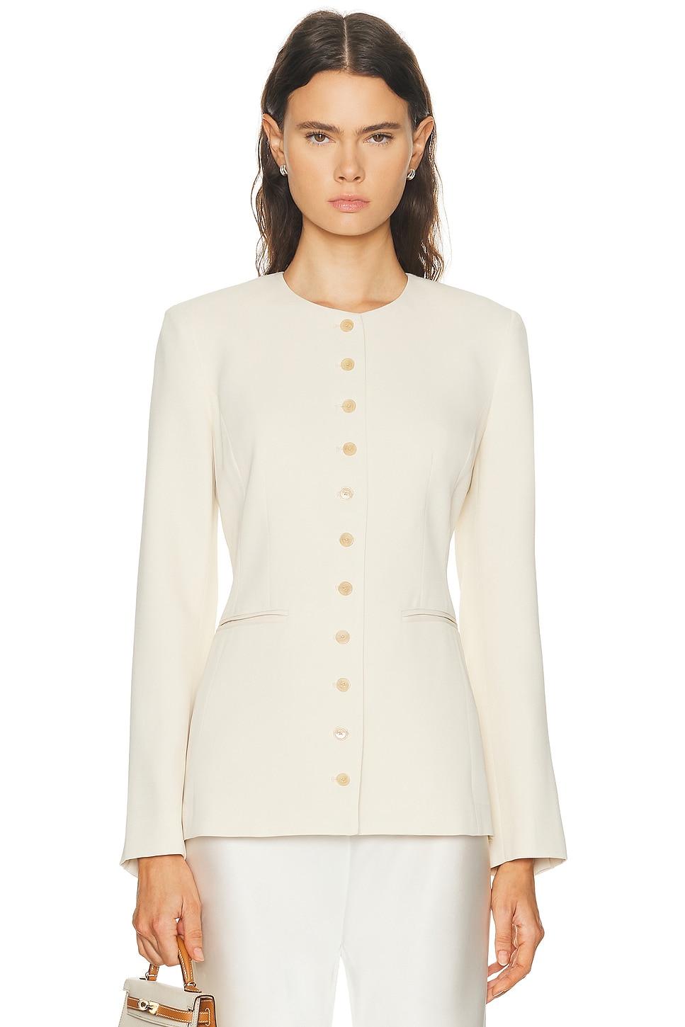 Image 1 of HEIRLOME Catalina Blazer in Bone