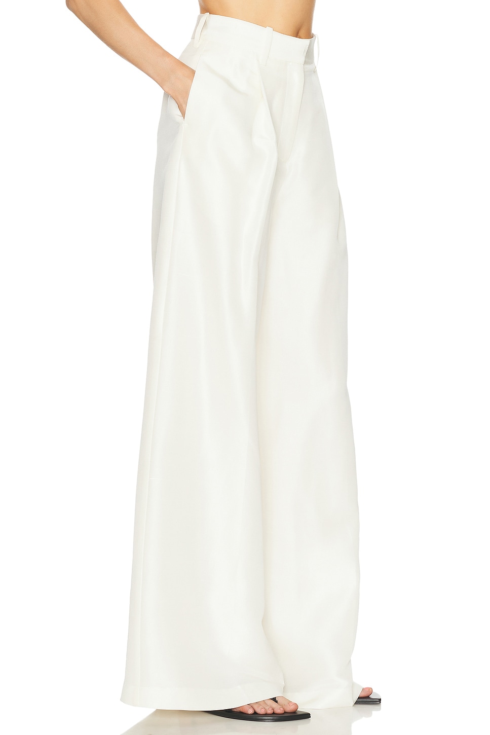 Shop Heirlome Laurie Trouser Pant In Ivory