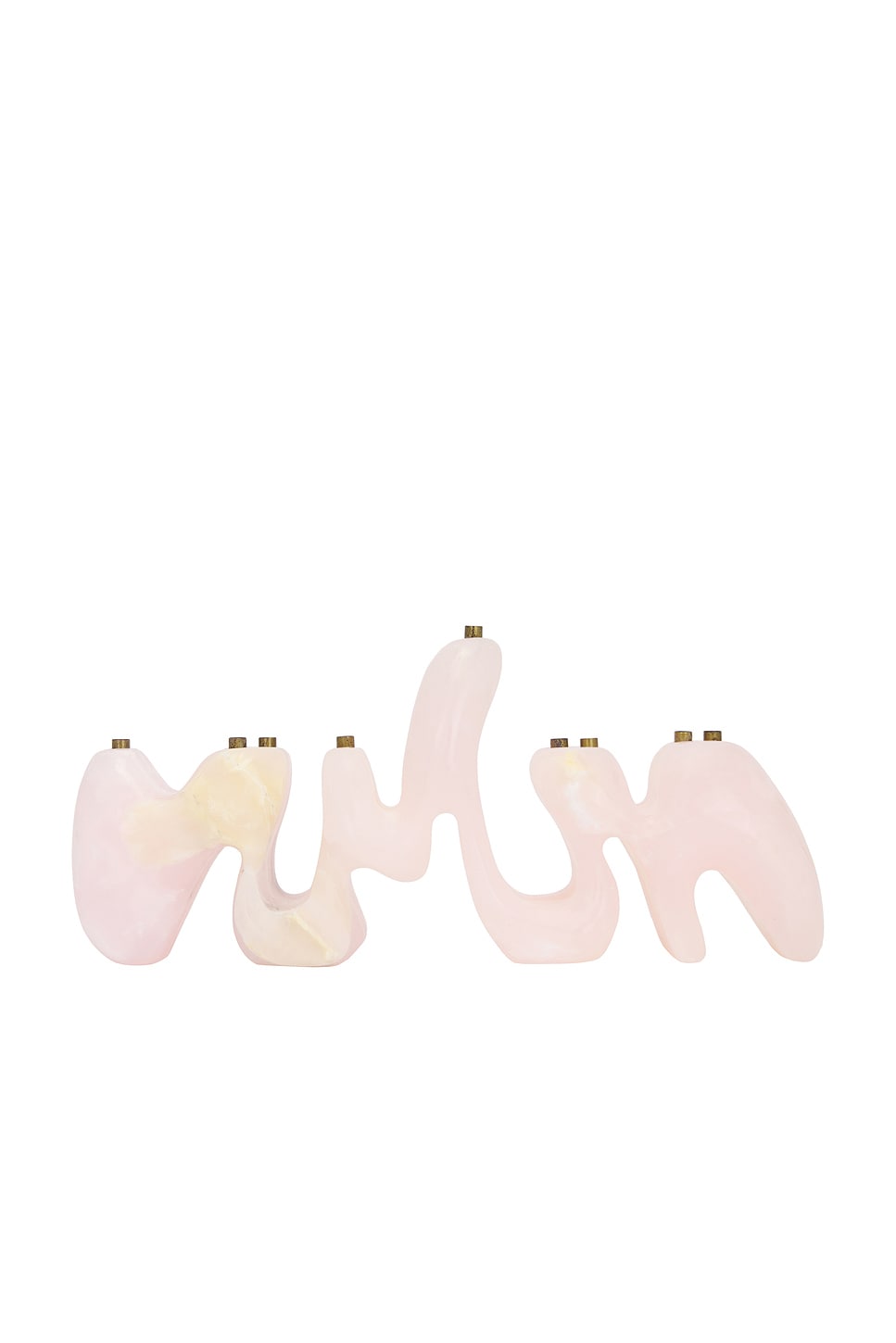 Image 1 of Hannah Polskin Limited Edition Menorah in Pink