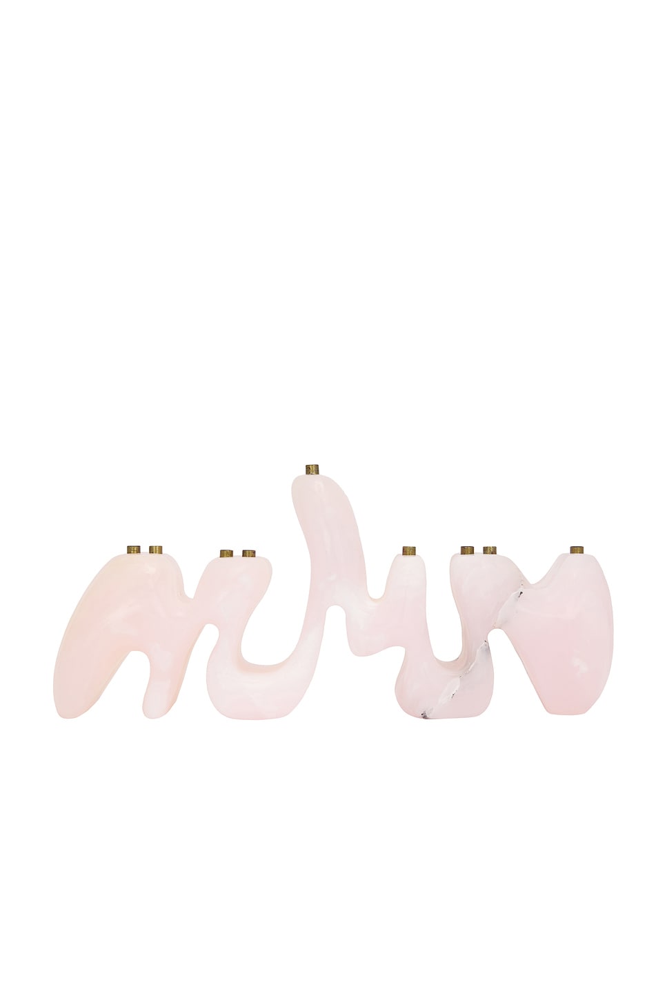 Hannah Polskin Limited Edition Menorah In Pink