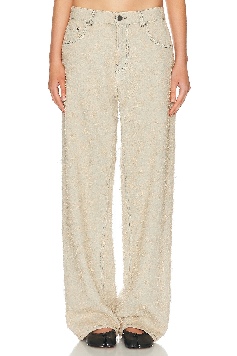 Bonnie Straight Leg in Beige