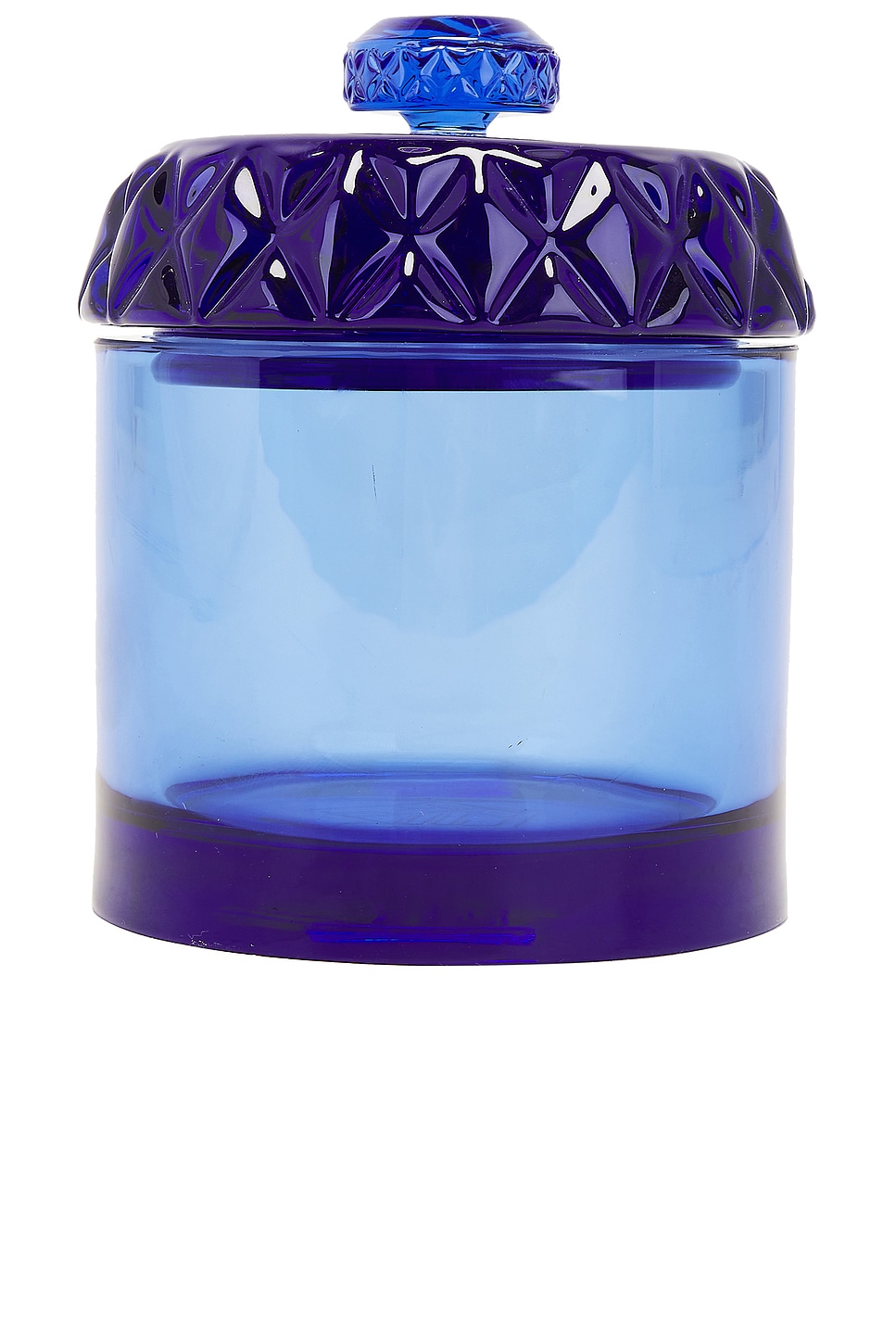 Shop Houseplant Glass Stash Jar In Blue