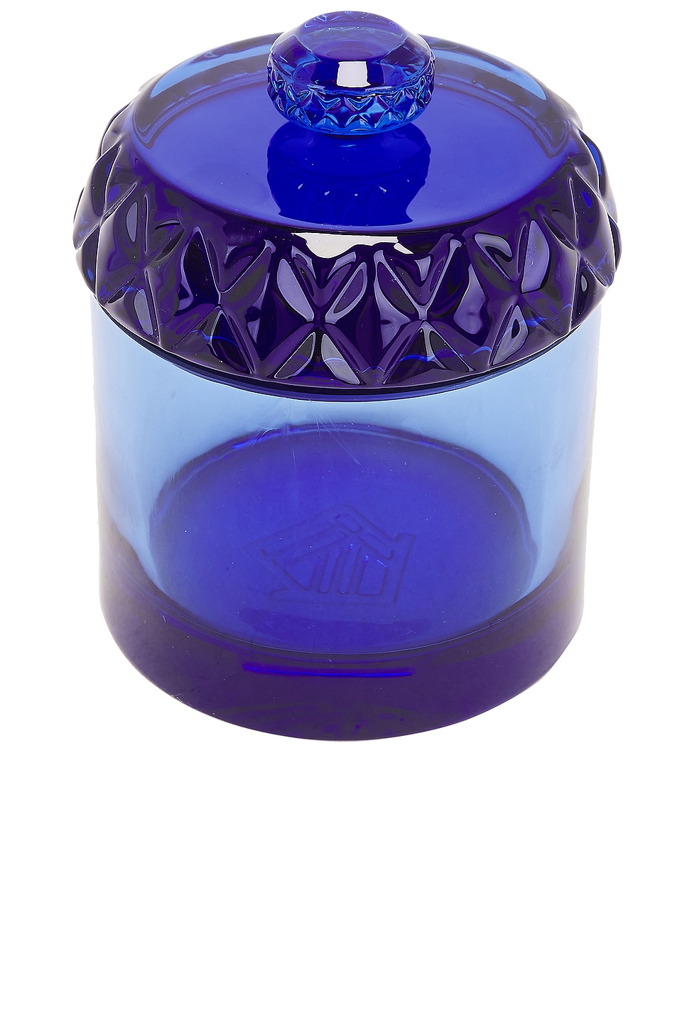 Shop Houseplant Glass Stash Jar In Blue