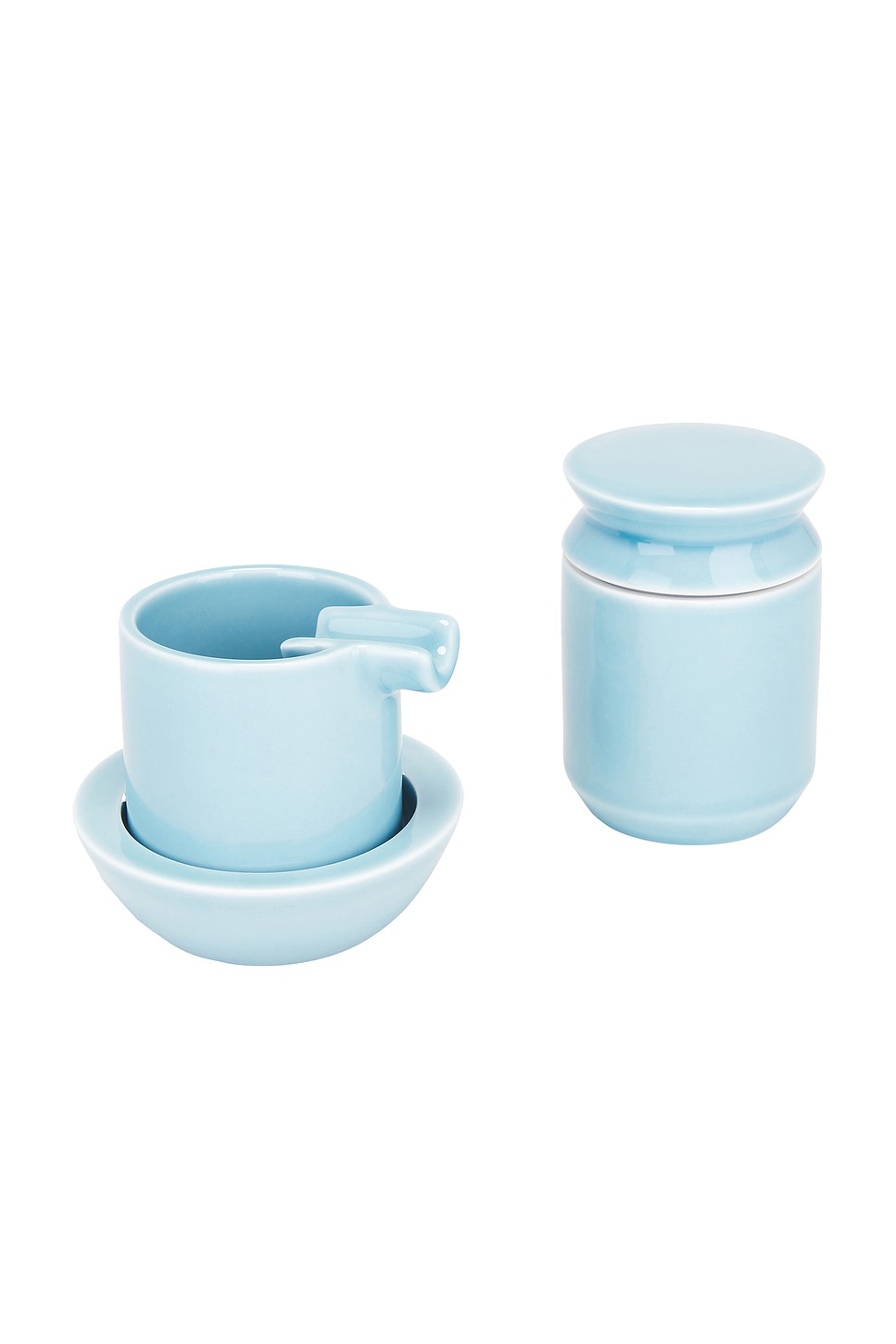 Shop Houseplant Ashtray + Stash Jar Set In Light Blue