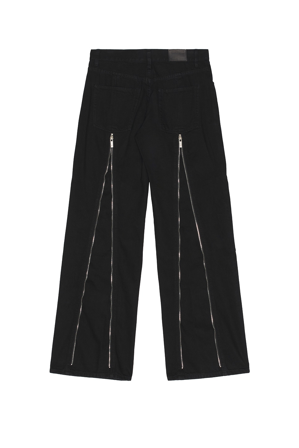 Image 1 of Helmut Lang Zip Carpenter Pant in Rinsed Black
