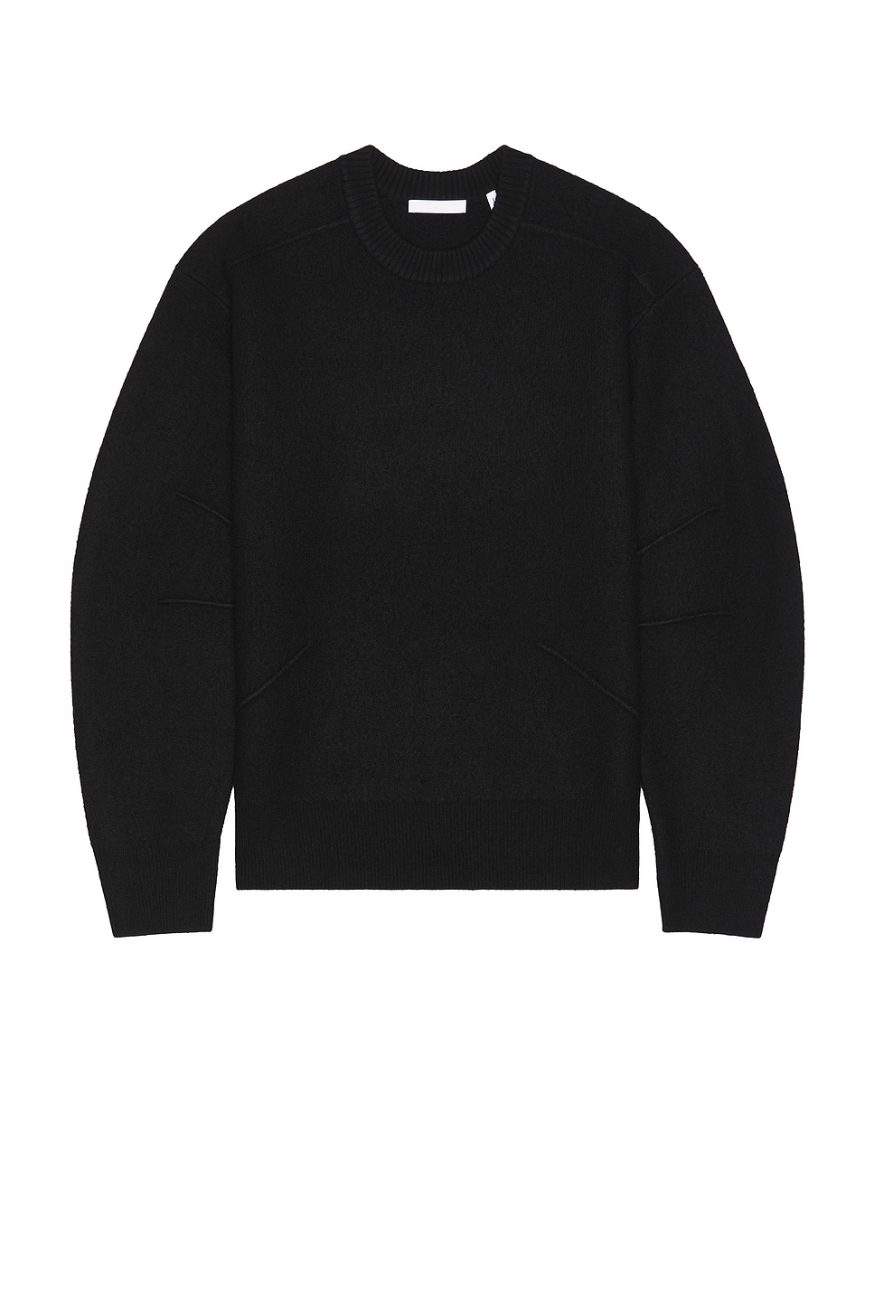 Image 1 of Helmut Lang Boiled Crew Sweater in Black