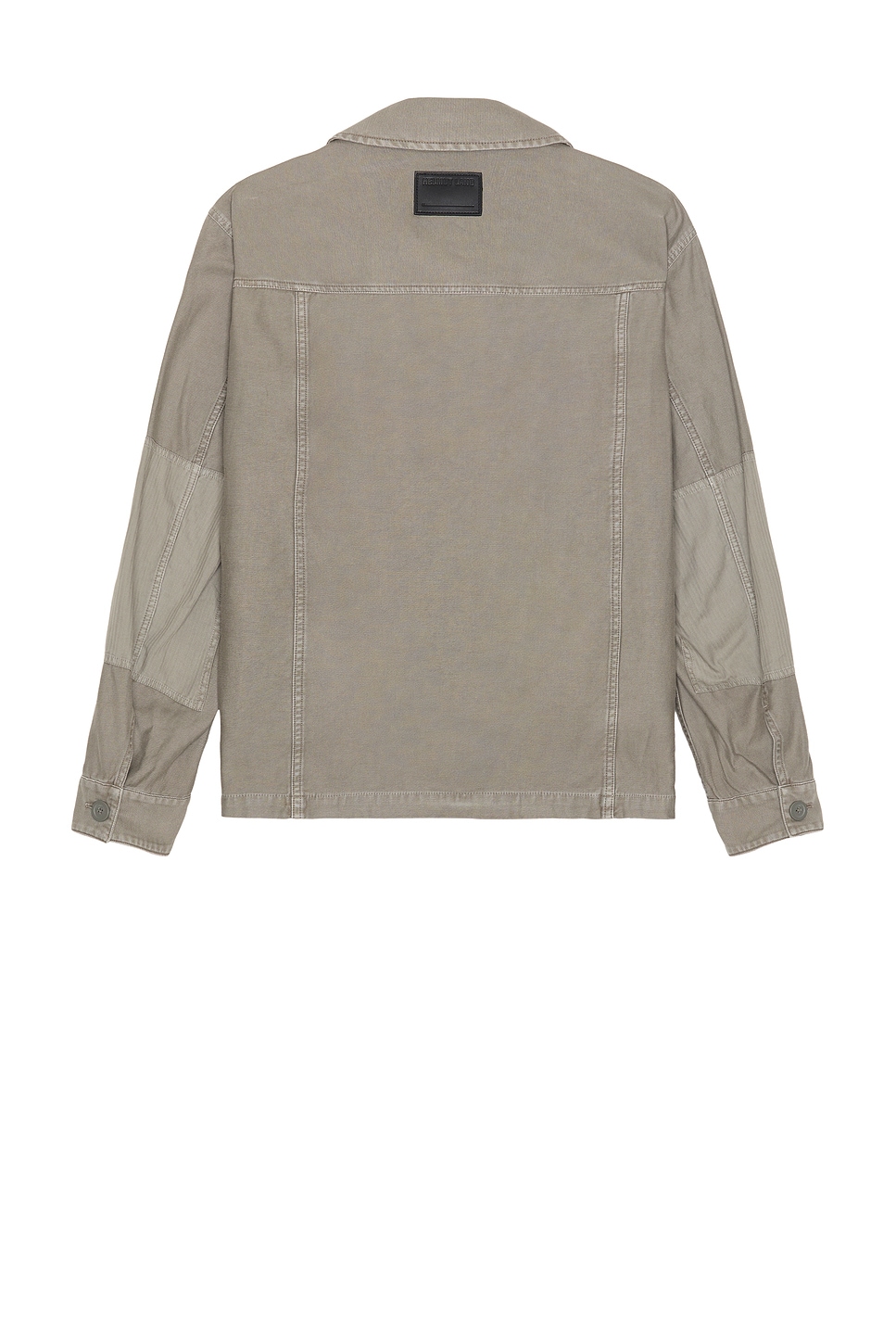 Helmut Lang Garment Dyed Utility Jacket In Gray