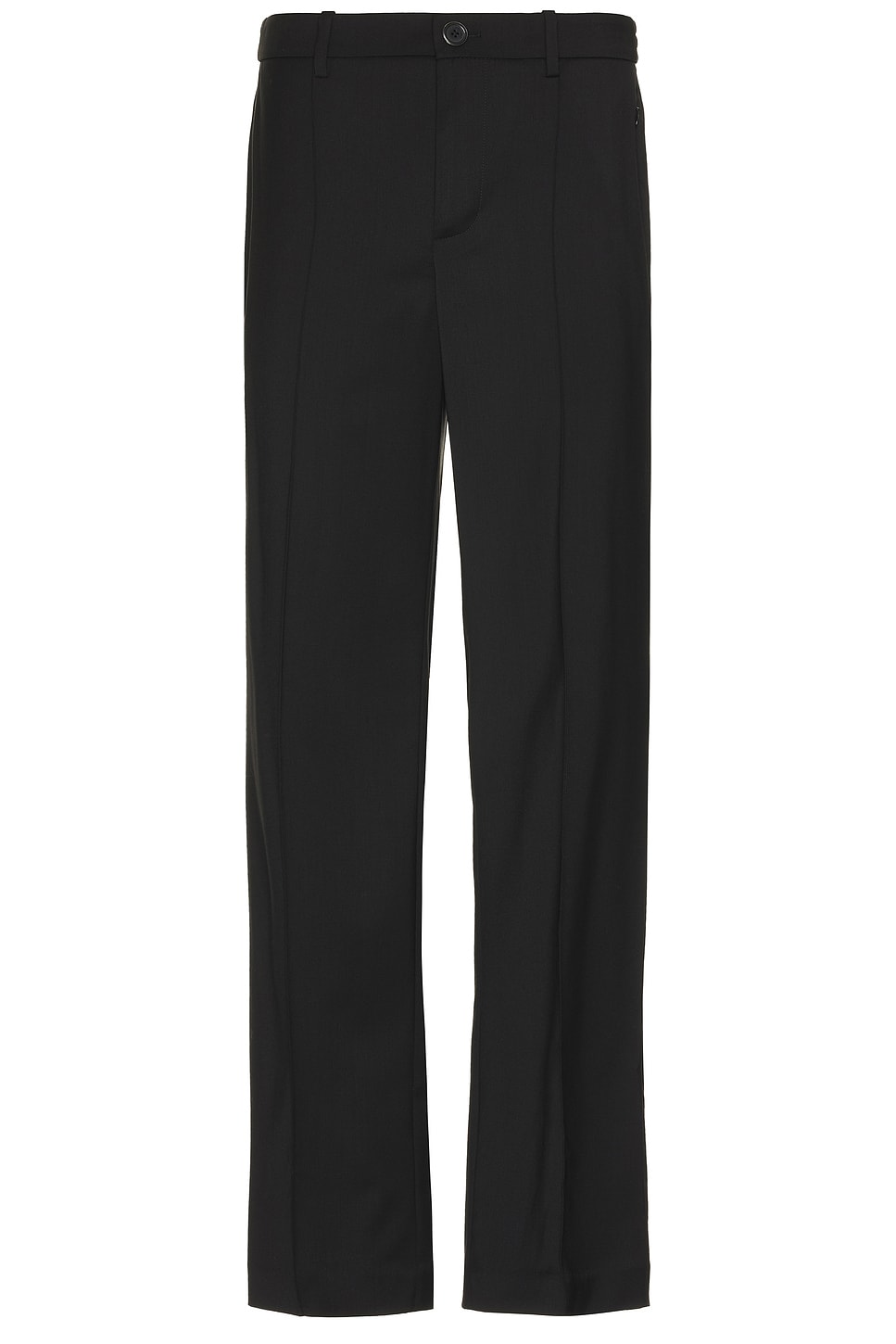 Relaxed Trouser in Black in Black