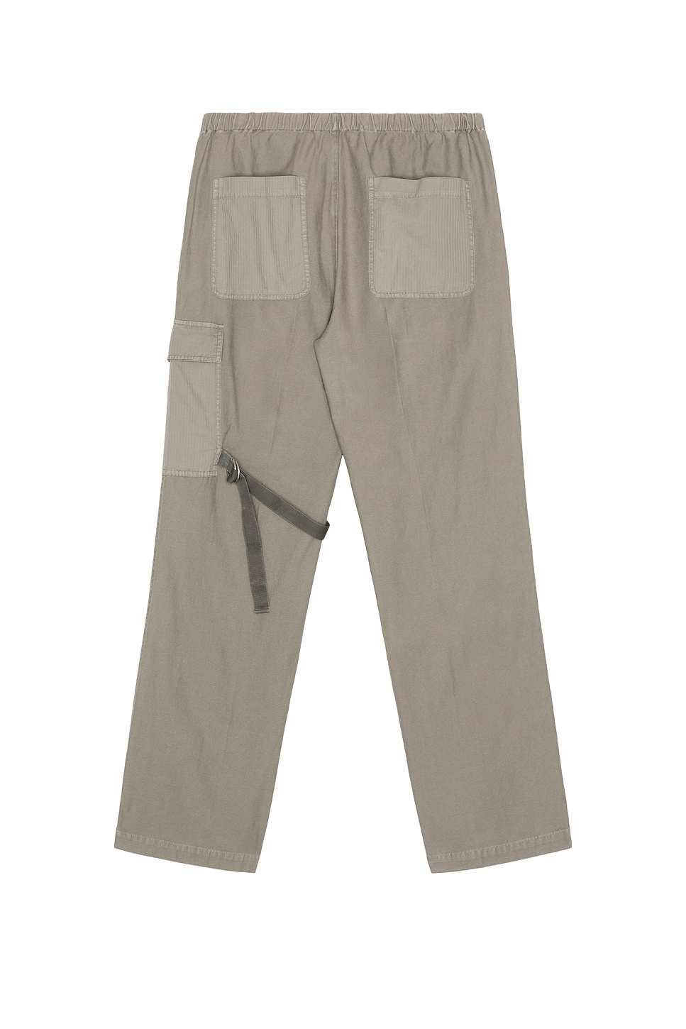 Helmut Lang Relaxed Cargo Trousers In Gray