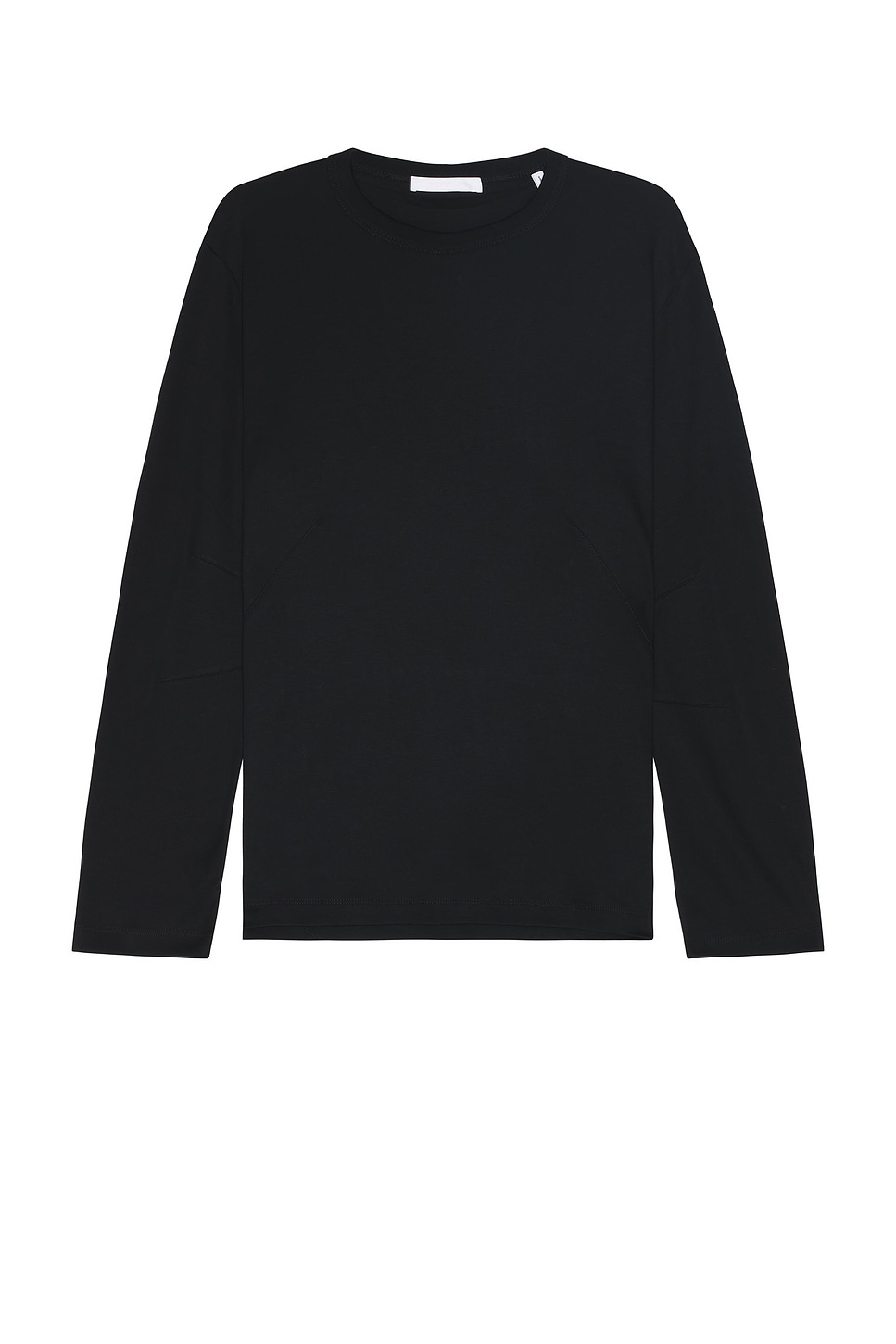 Image 1 of Helmut Lang Apex Fitted Long Sleeve Tee in Black